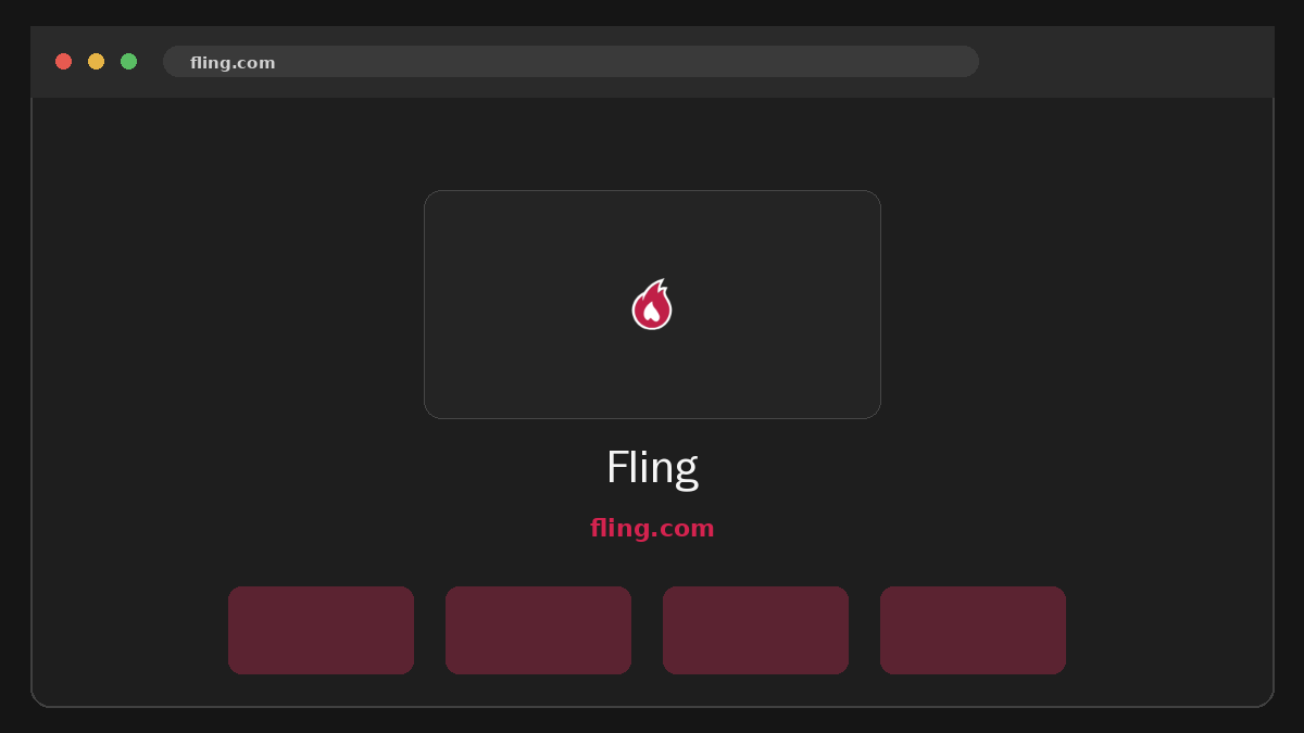 Fling · Предпросмотр