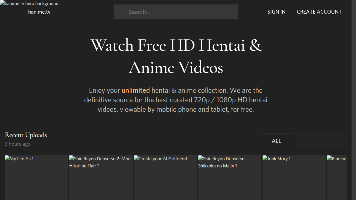Hanime.tv · Предпросмотр