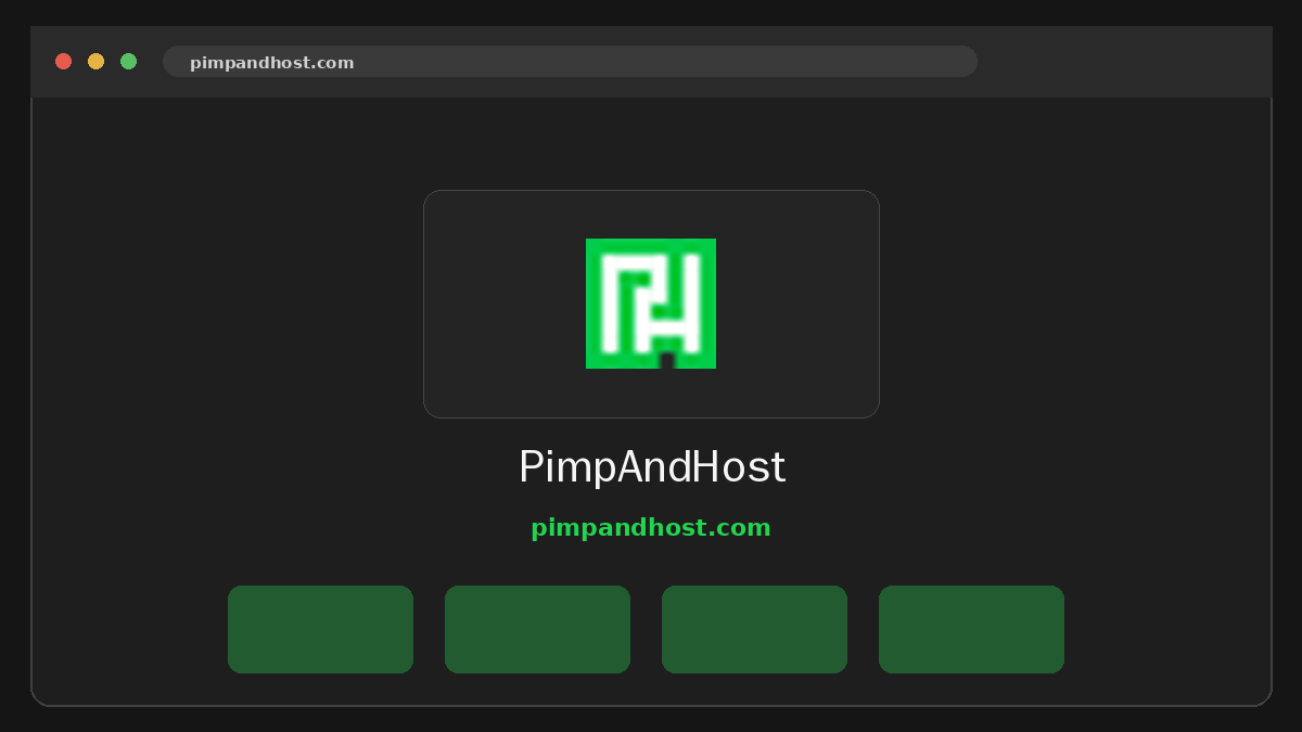 PimpAndHost · Предпросмотр