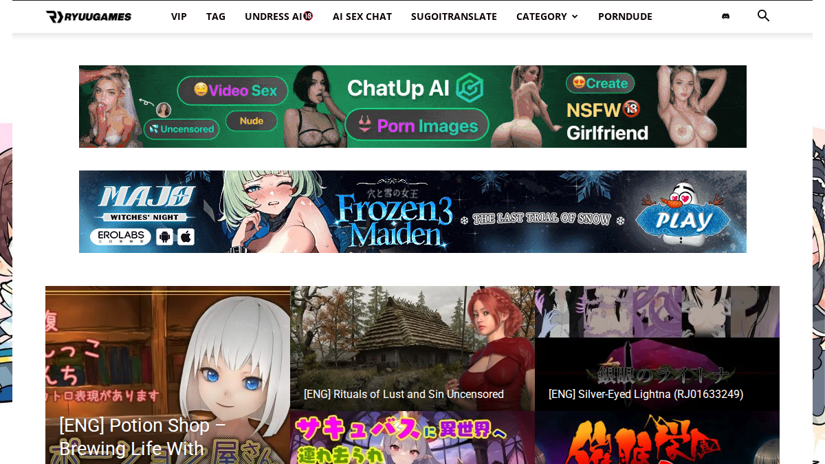 RyuuGames · Предпросмотр